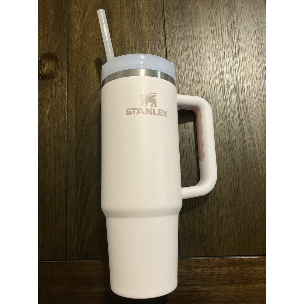 Stanley H2.0 Quencher Flow State 30 Oz Tumbler - Rose Quartz Pink